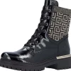 Casual Shoes*RIEKER 72607-00 BLACK