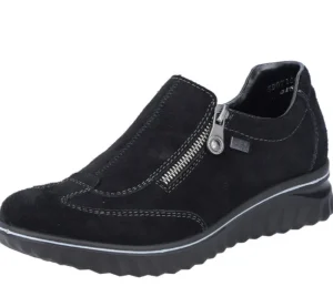 Casual Shoes*RIEKER 59071-00 BLACK