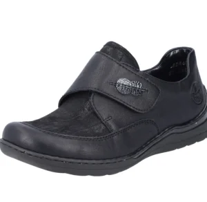 Casual Shoes*RIEKER 48954-00 BLACK