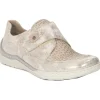 Casual Shoes*RIEKER 48951-90 BEIGE-GOLD