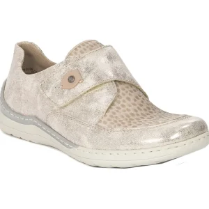 Casual Shoes*RIEKER 48951-90 BEIGE-GOLD