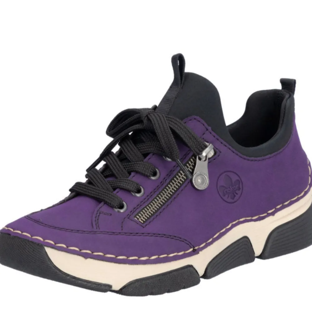 0-27.webp Casual Shoes*RIEKER 45973-30 AUBERGINE