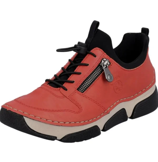 Casual Shoes*RIEKER 45951-33 RED