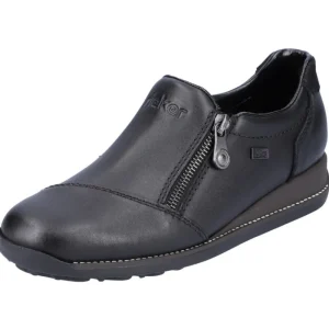 Casual Shoes*RIEKER 44265-00 BLACK