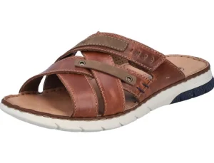 Sandals*RIEKER 25292-24 AMARETTO