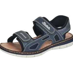 Sandals*RIEKER 25171-14 BLUE