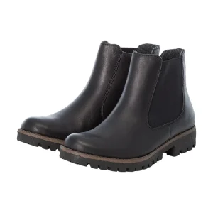 Casual Shoes*RIEKER 78570-00 BLACK