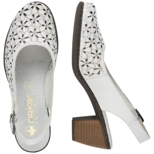 Dress Shoes*RIEKER 40981-80 WHITE