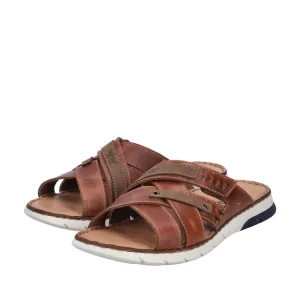 Sandals*RIEKER 25292-24 AMARETTO