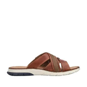 Sandals*RIEKER 25292-24 AMARETTO