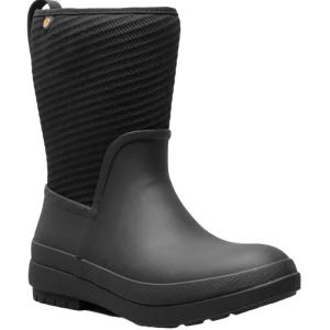 Boots*BOGS CRANDALL II MID ZIP BLACK