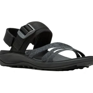 Sandals*MERRELL DISTRICT 4 BACKSTRAP BLACK
