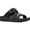 Sandals*MERRELL DISTRICT 4 SLIDE BLACK