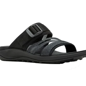 Sandals*MERRELL DISTRICT 4 SLIDE BLACK