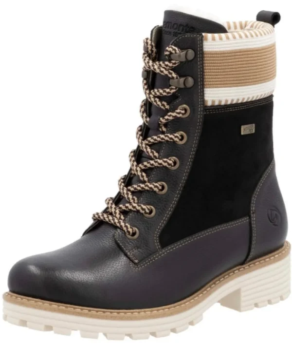 Boots*REMONTE D0W77-03 BLACK