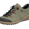 Casual Shoes*RIEKER L7561-54 OLIVE