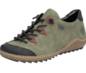Casual Shoes*RIEKER L7561-54 OLIVE