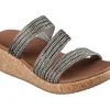 Sandals*SKECHERS (L) ARCH FIT BEVERLEE - ALWAYS CLASSY PEWTER