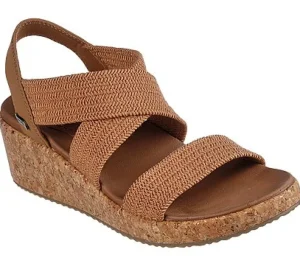 Sandals*SKECHERS (L) ARCH FIT BEVERLEE - LOVE STAYS TAN