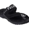 Sandals*SKECHERS (L) REGGAE BLACK