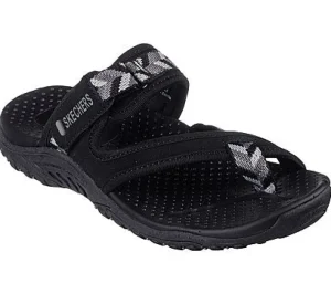 Sandals*SKECHERS (L) REGGAE BLACK