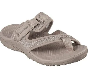 Sandals*SKECHERS (L) REGGAE TAUPE