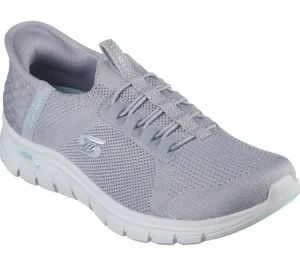 Casual Shoes*SKECHERS (L) SLIP INS ARCH FIT VISTA GREY