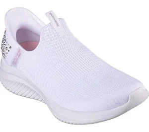 Casual Shoes*SKECHERS (L) ULTRA FLEX 3.0 - SPARKLED STONES WHITE