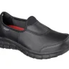 Casual Shoes*SKECHERS (L) WORK: SURE TRACK BLACK