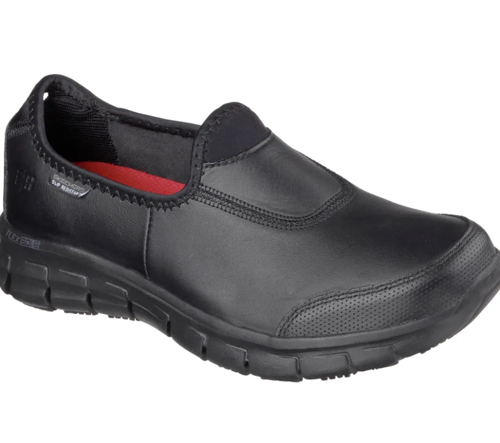 l_work_sure_track_0.webp Casual Shoes*SKECHERS (L) WORK: SURE TRACK BLACK
