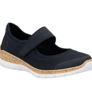 Casual Shoes*RIEKER N42B0-14 NAVY