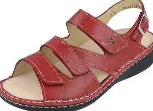 Sandals*FINN COMFORT PRAIA SOFT POMODORESMOOTH