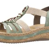 Sandals*RIEKER V0920-52 MINT