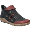 Casual Shoes*RIEKER Z7582-01 SMOKE