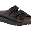 Sandals*MEPHISTO CANADA ZACH FIT DKBROWN