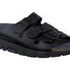 Sandals*MEPHISTO CANADA ZACH FIT BLACK